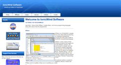 Desktop Screenshot of ionicwind.com